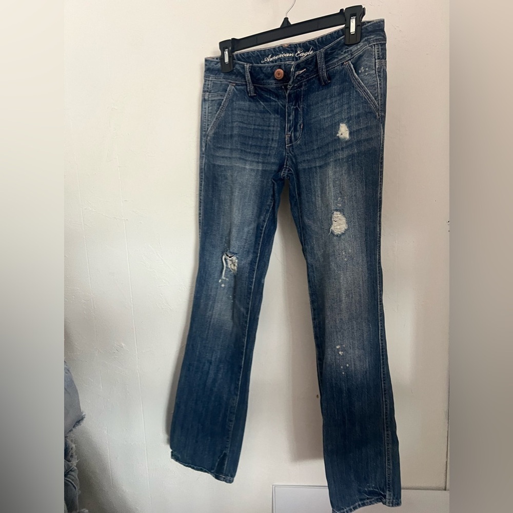 American Eagle boyfit jeans